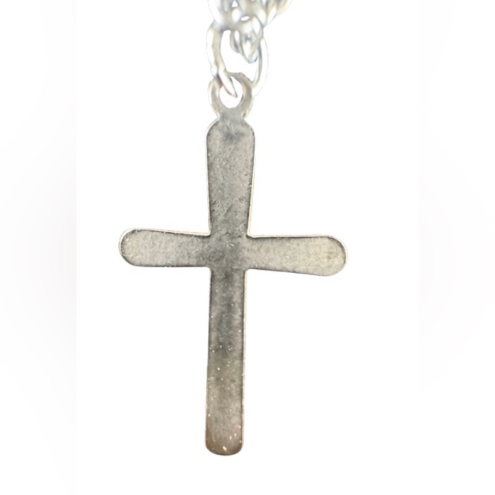 Beautiful Vintage Cross With Hearts - Picture 3 of 5